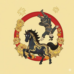 马仰人翻 (马仰人翻)