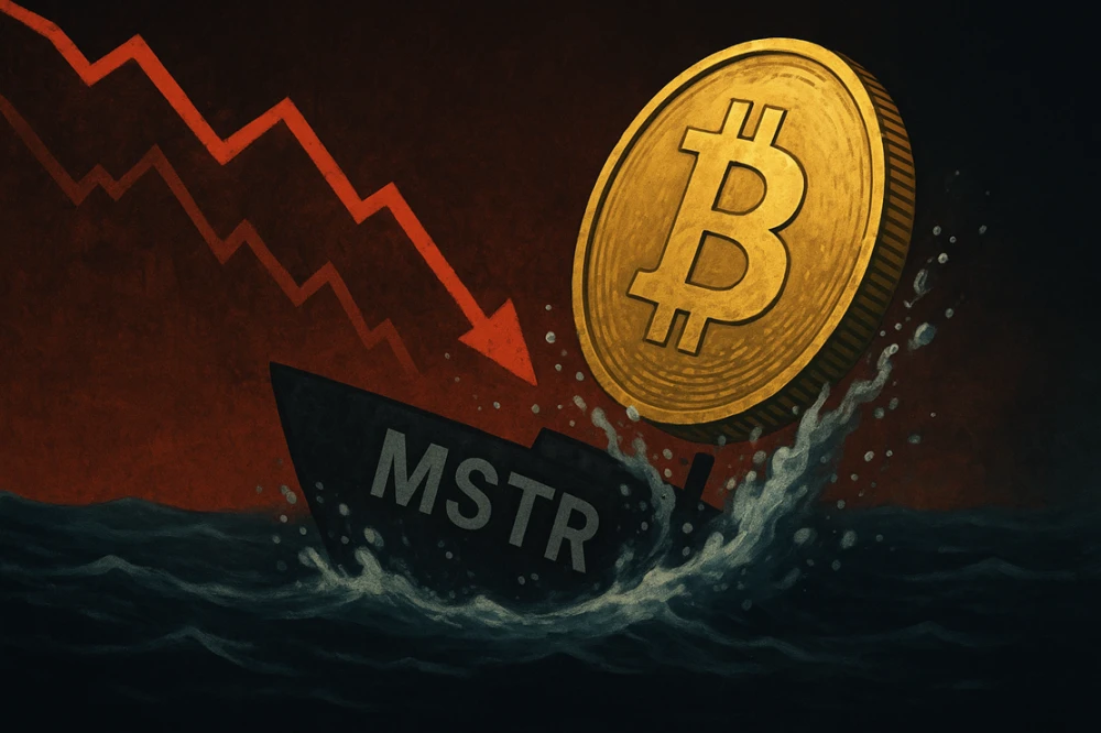 Bitcoin Could Crash 50%, Pushing MSTR 'Underwater,' Veteran Trader Warns