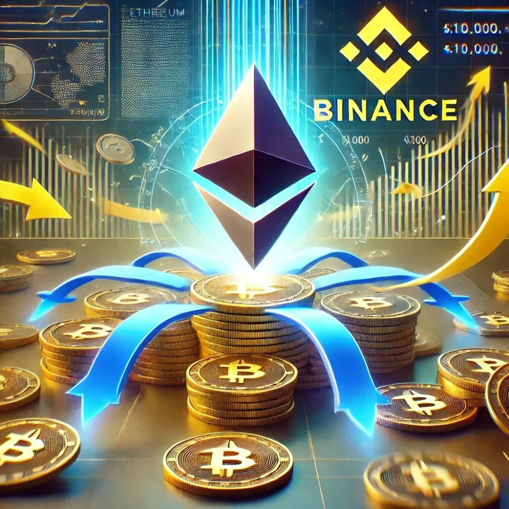 7.8 Million Ethereum Withdrawn from Binance in Two Months