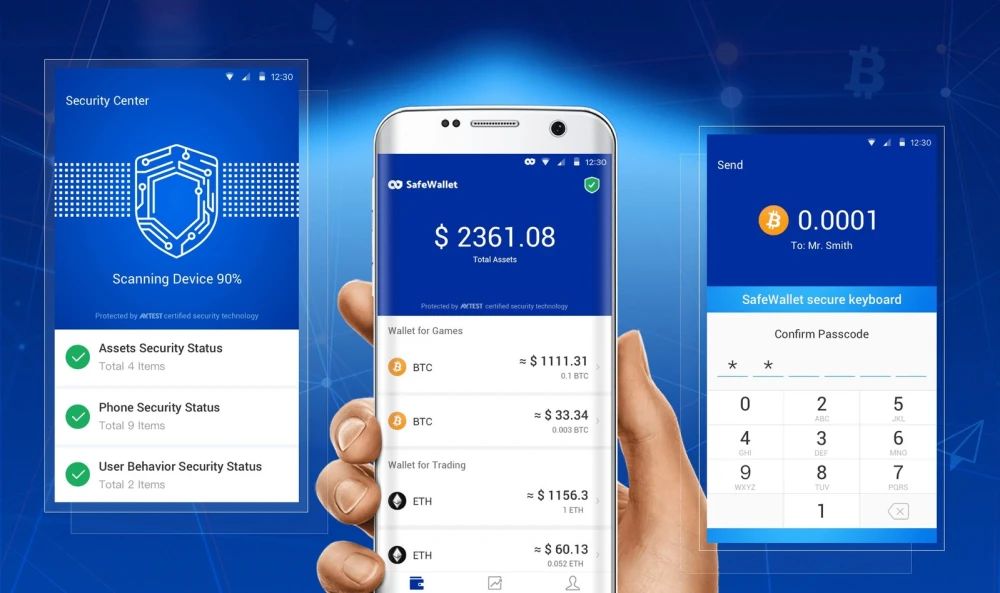 криптовалютный кошелек для ios и android