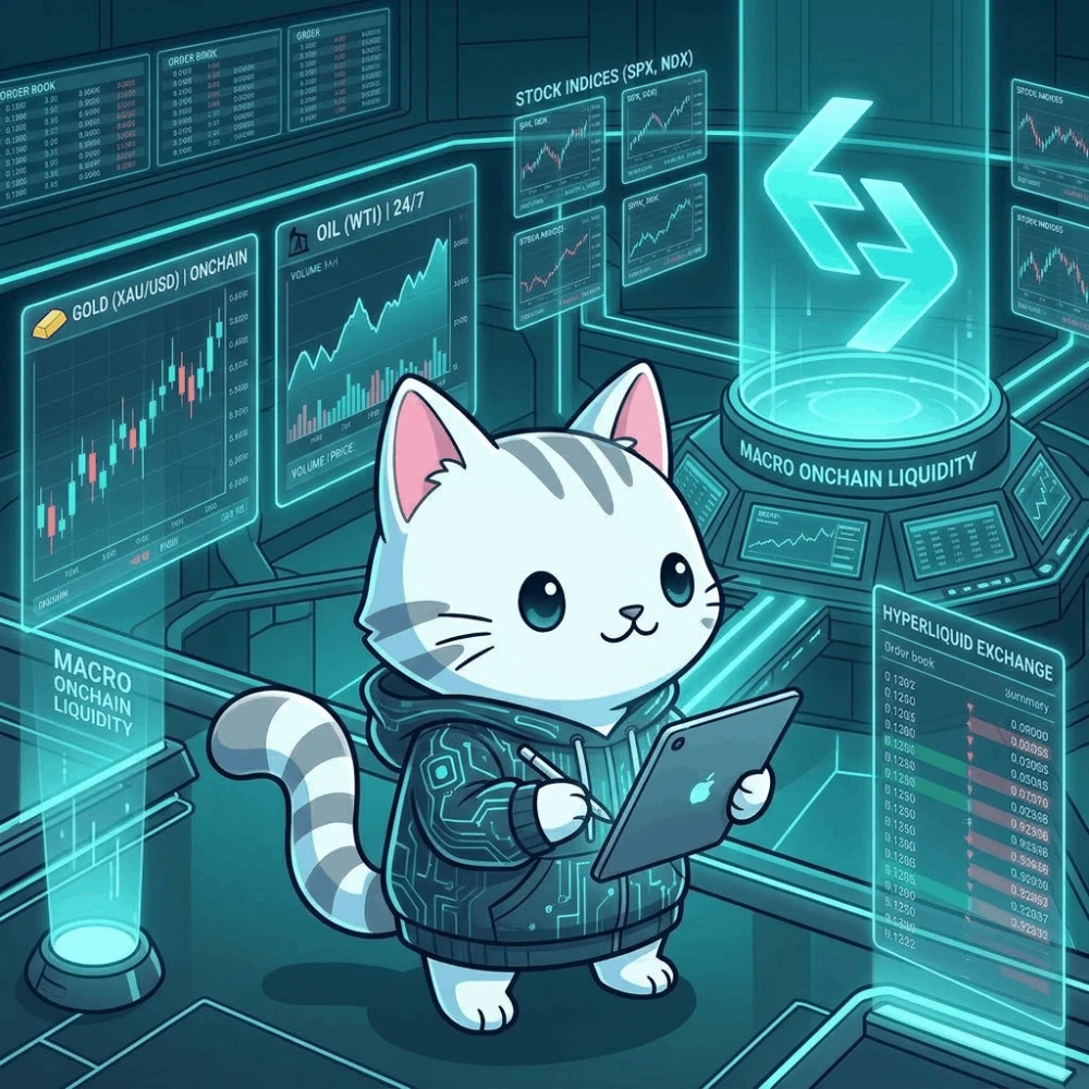 Bitget Wallet добавил 24/7 RWA‑рынки через Hyperliquid HIP‑3