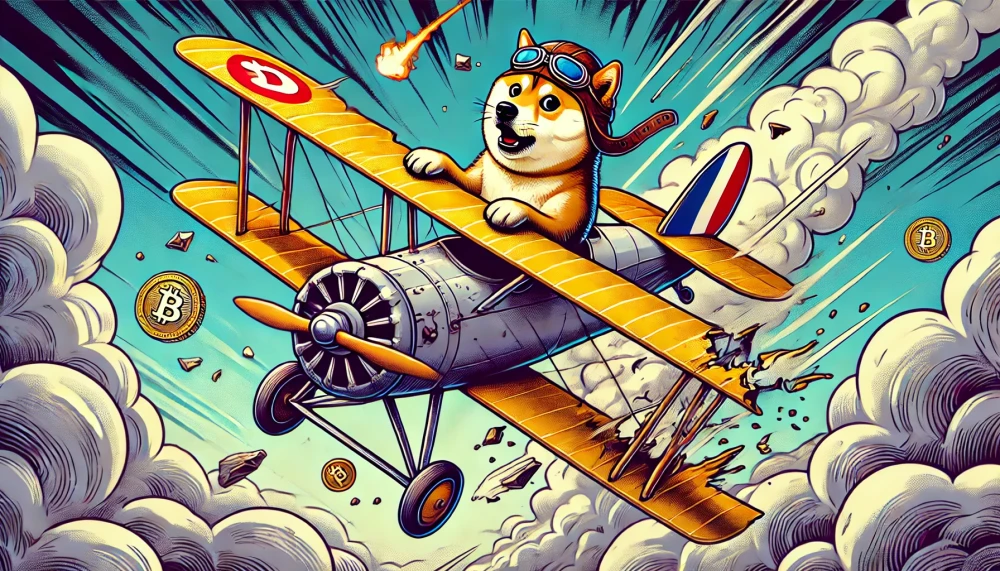 Цена Dogecoin скорректировалась на 19% после почти 200% роста до $0,4385