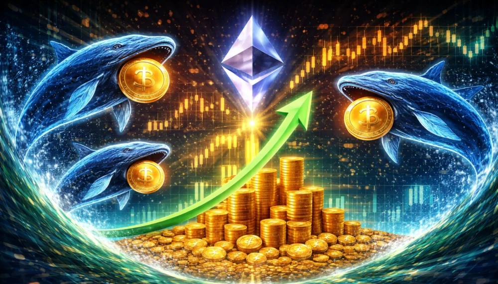 Киты ETH в прибыли, поддержка $2 000 держится
