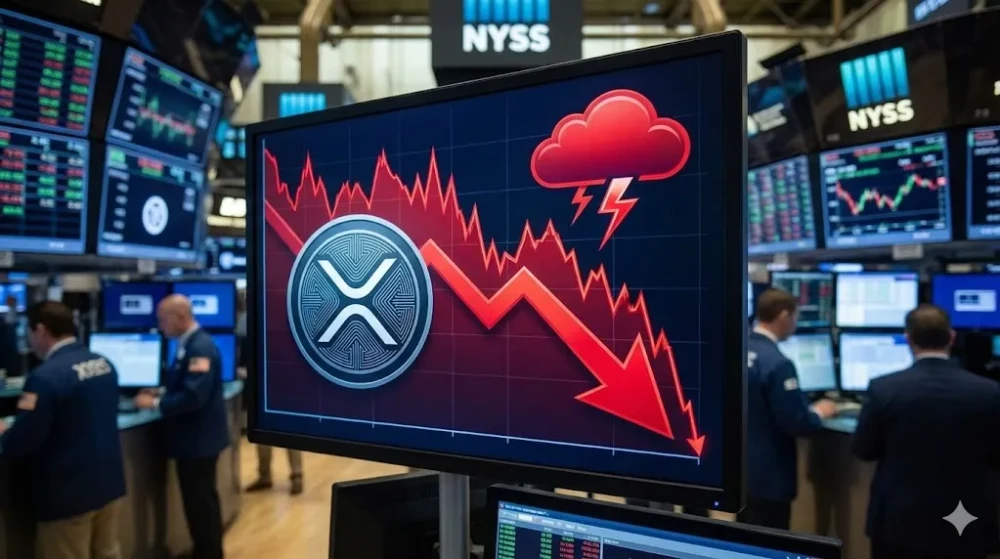 Медвежье: XRP ниже $1.135 и 100‑часовой MA, рискует пробить $1.08