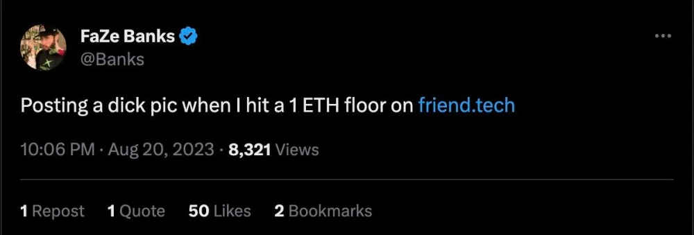 На момент написания одна его акция стоит 2.4 ETH ~ 4к$