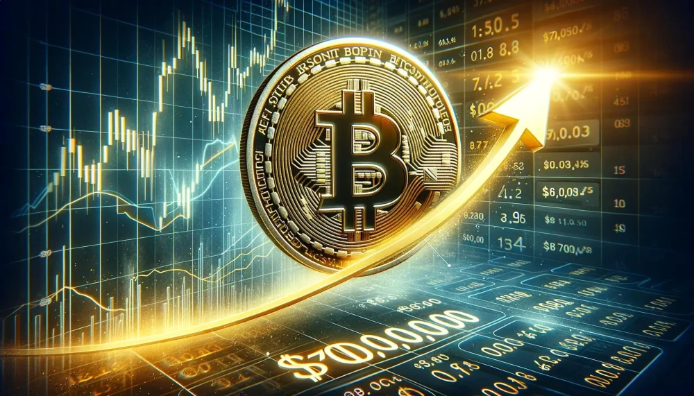 Bitcoin Price Surges Above $70,000 with Potential to Reach New Highs
