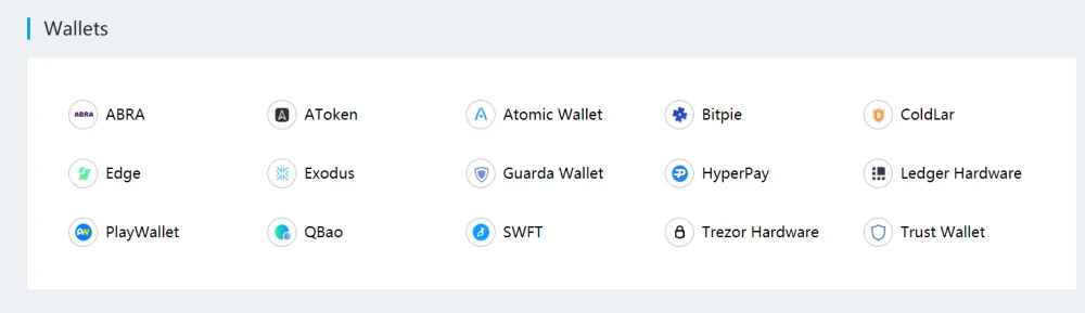 Кошельки-партнеры проекта Qtum.