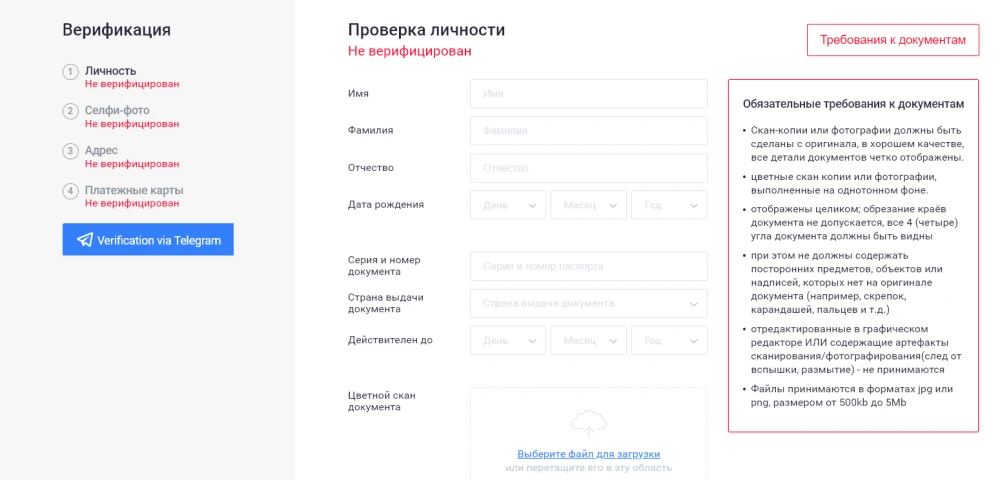 Этапы верификации EXMO 