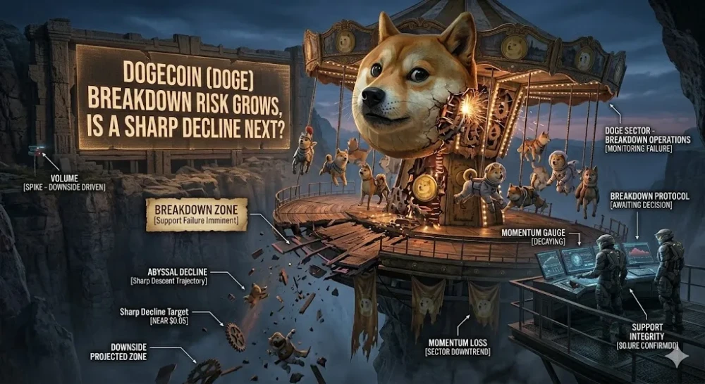 Dogecoin breaks $0.092 support, risks drop to $0.085-$0.080