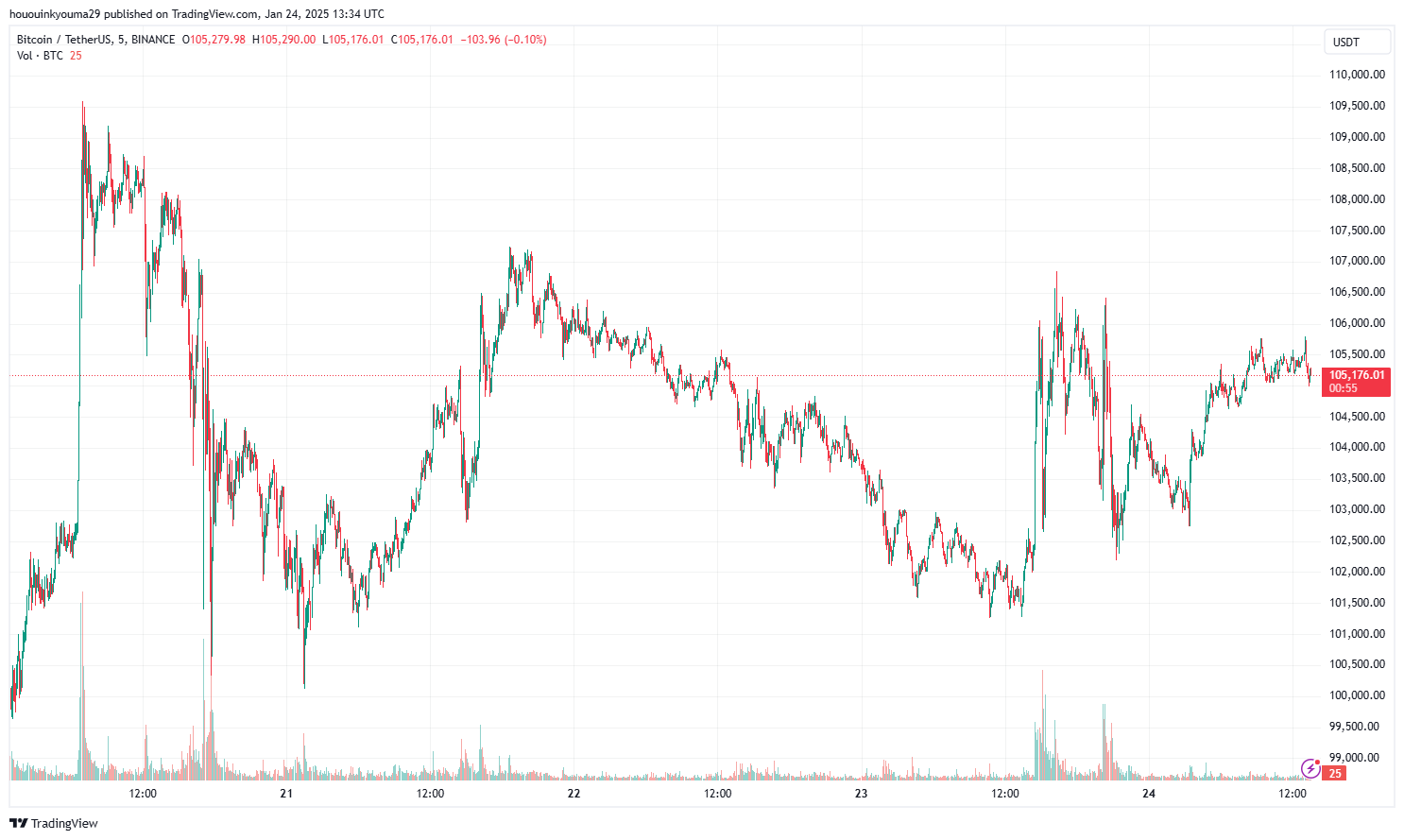 Bitcoin Price Chart