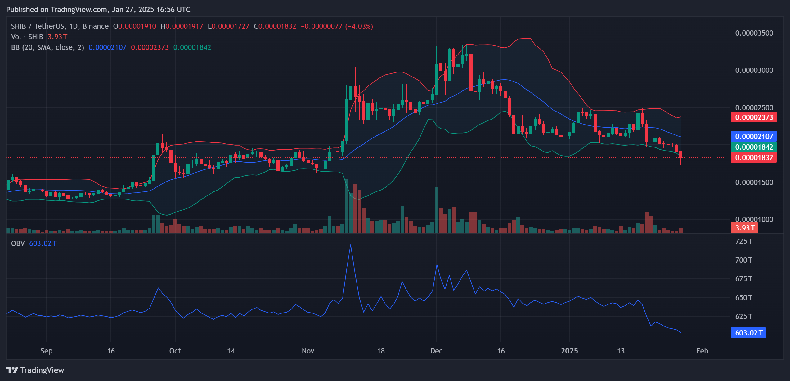 Shiba Inu price analysis