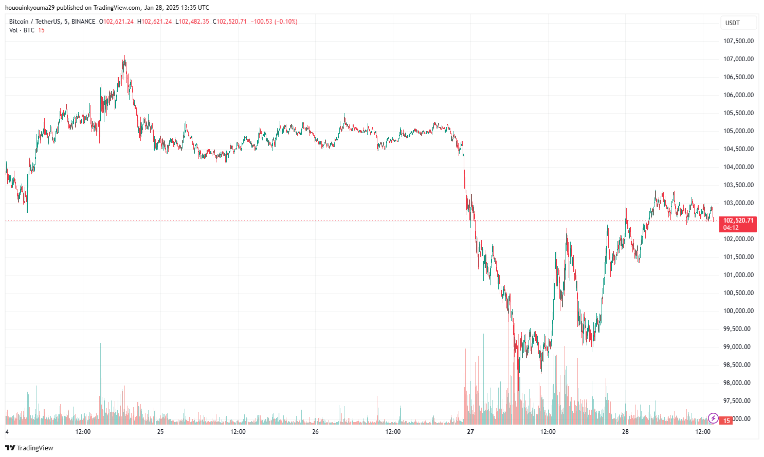 Bitcoin Price Chart