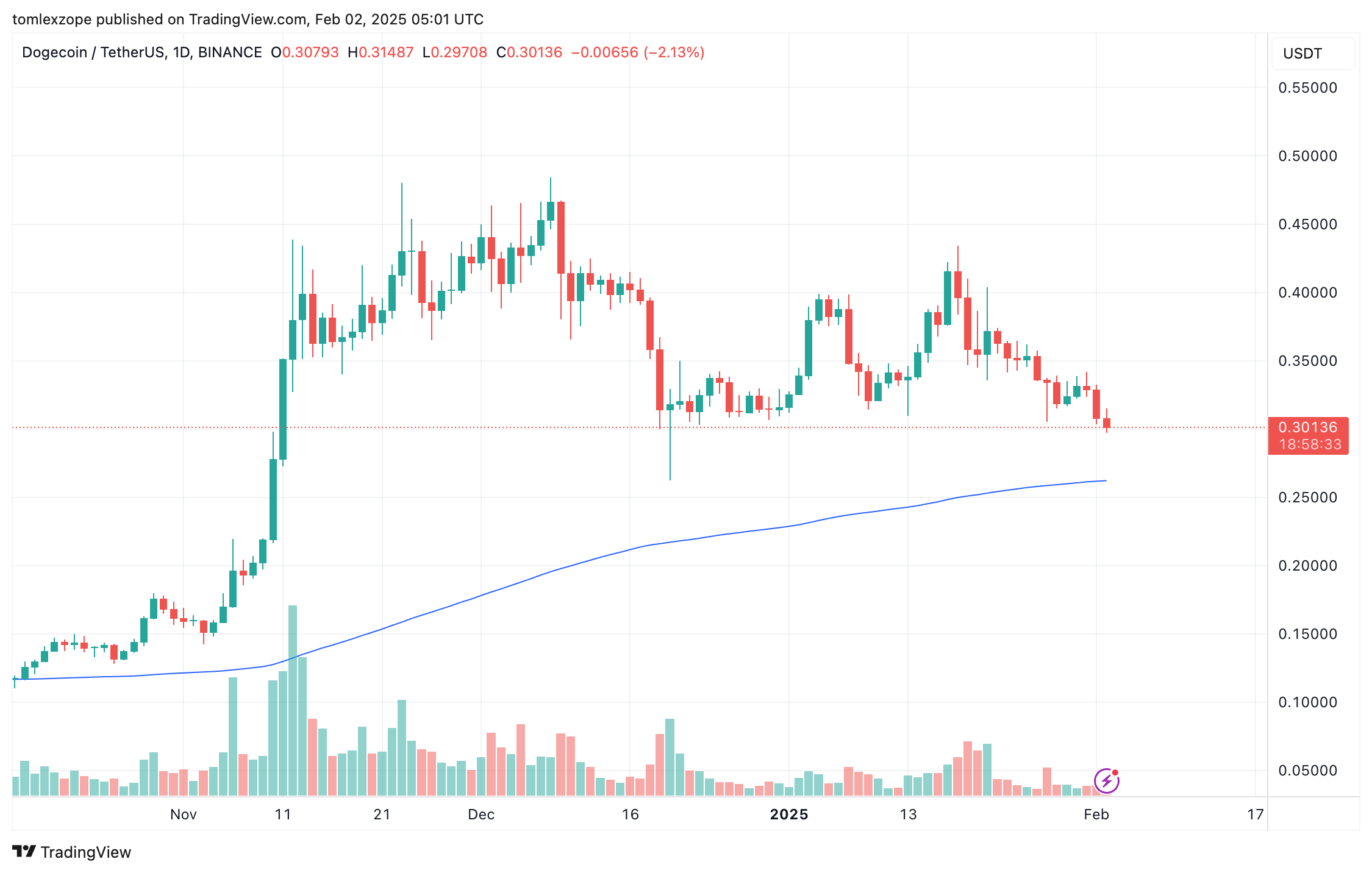 Dogecoin Performance