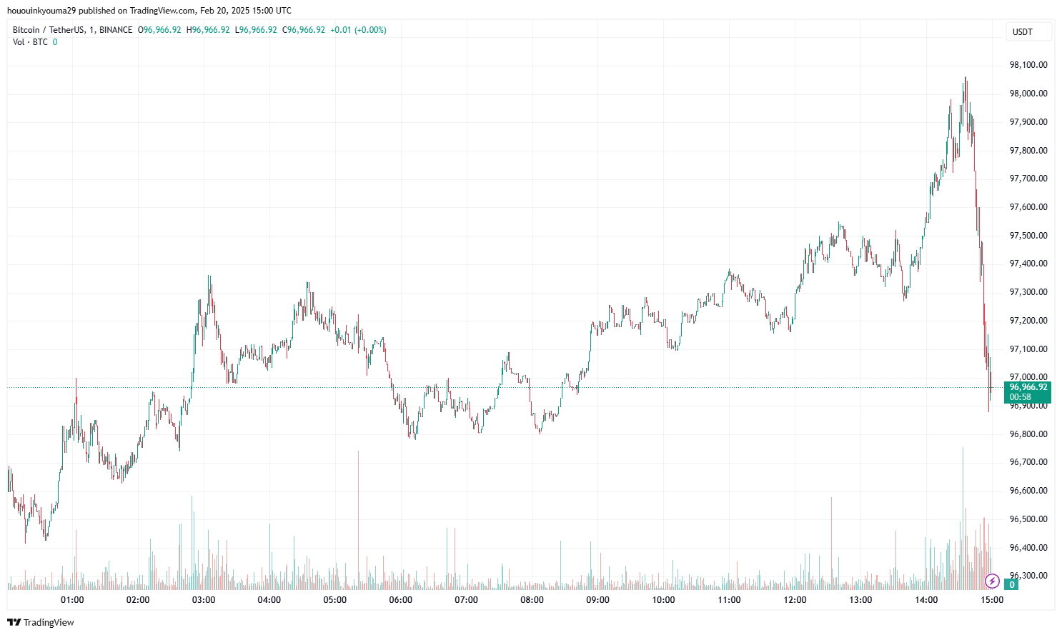 Bitcoin Price Chart