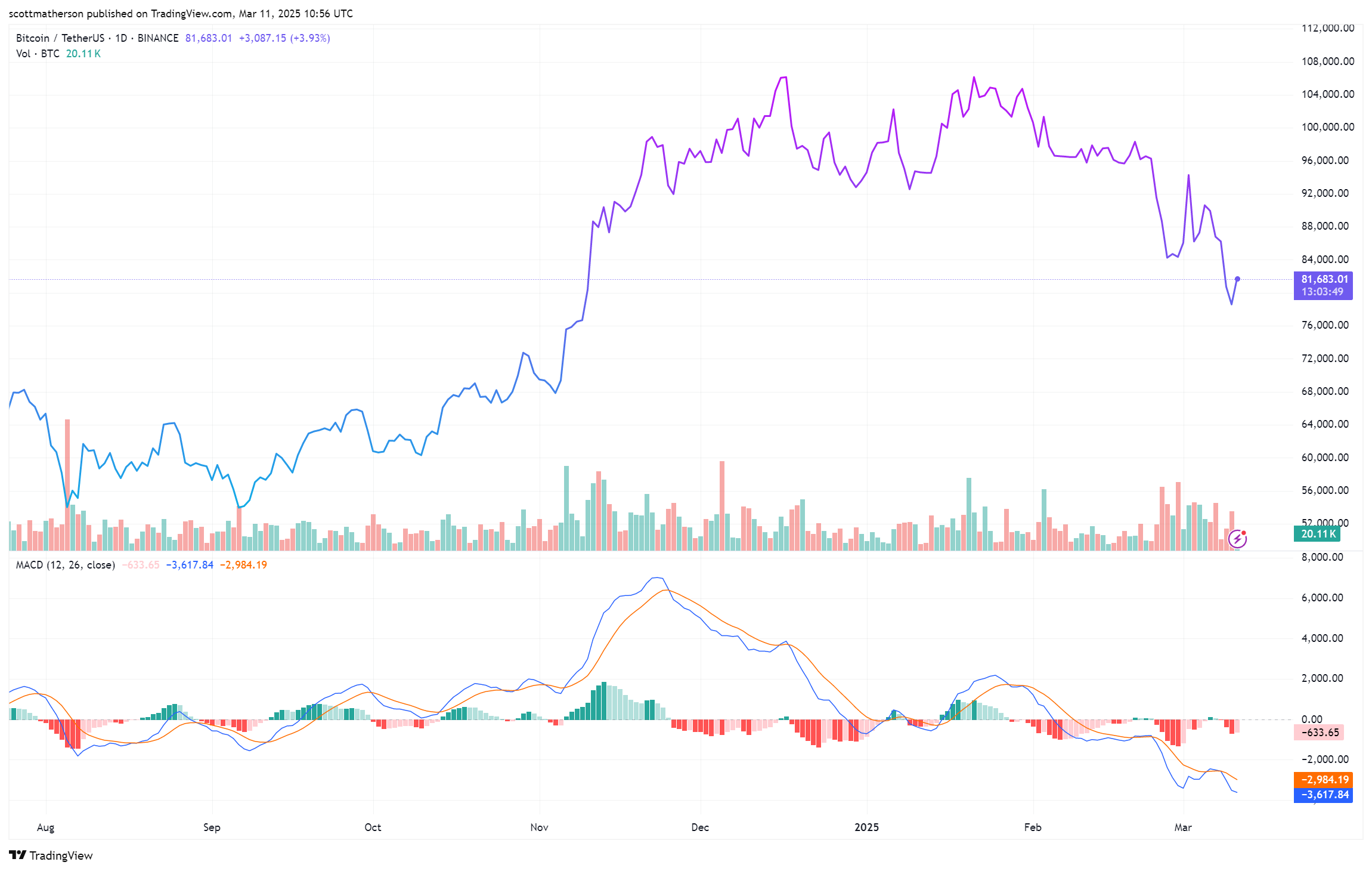 Bitcoin Market Data