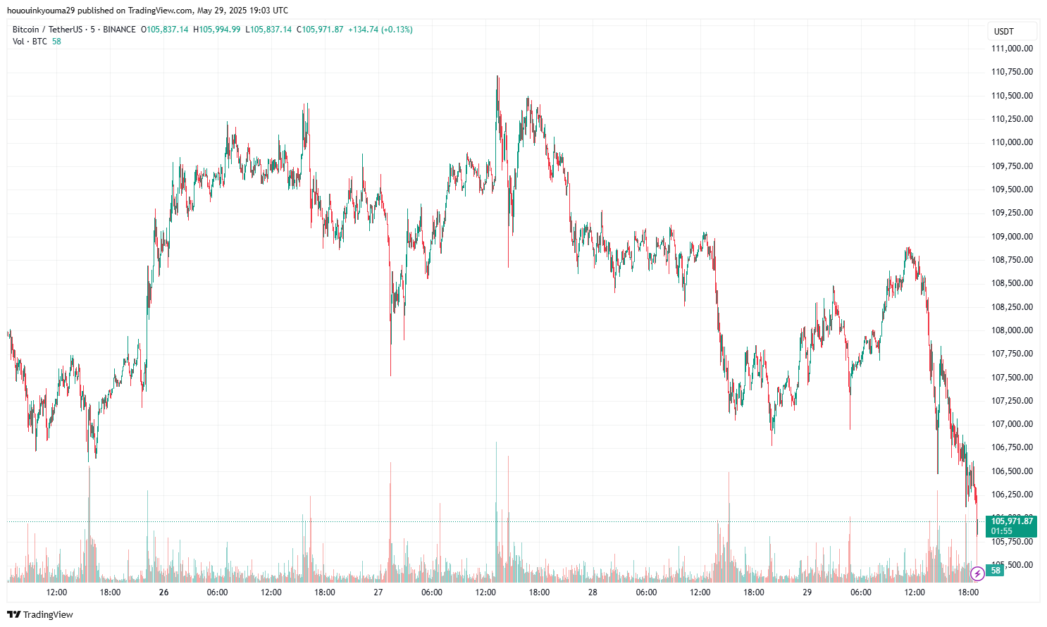 Bitcoin Price Chart
