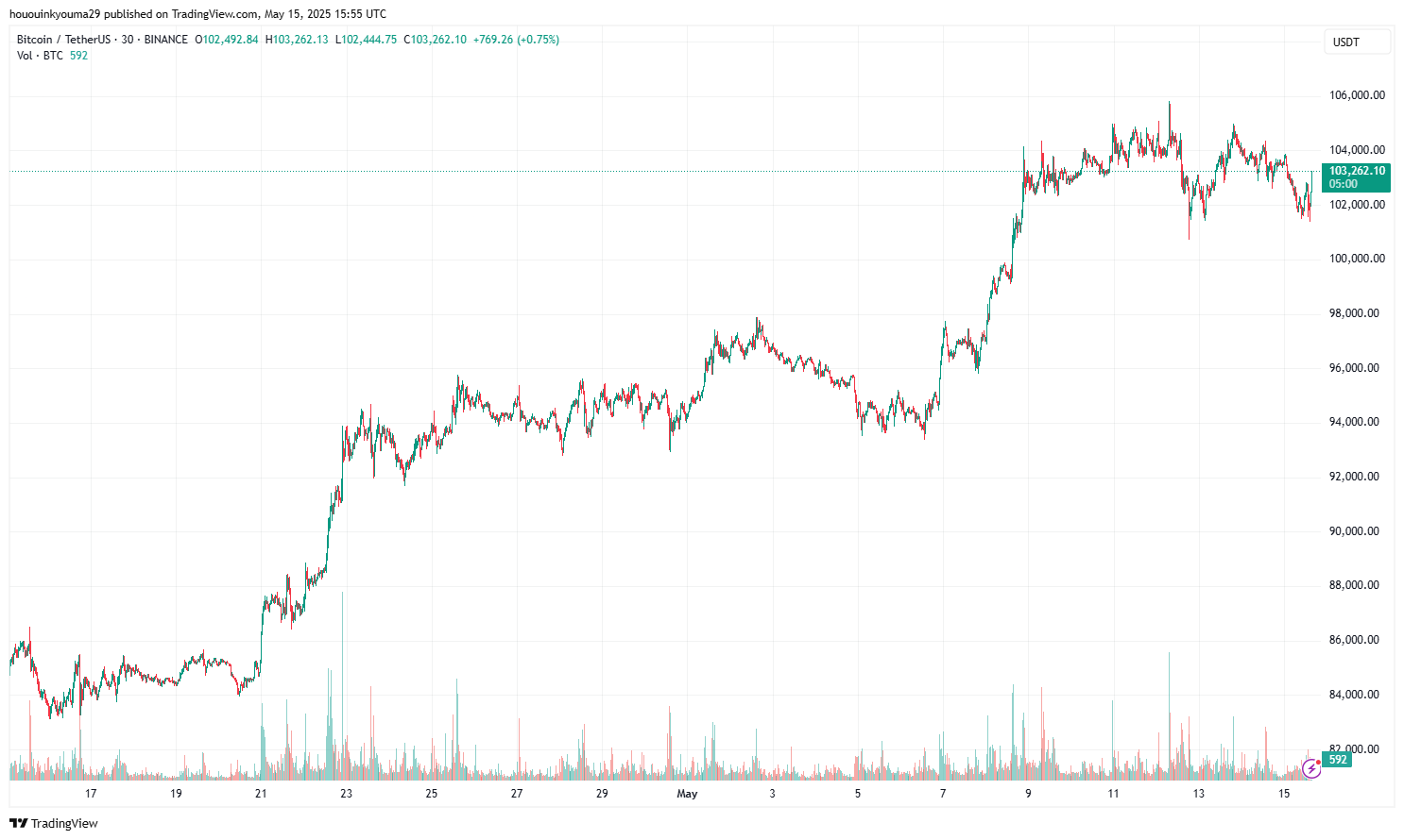 Bitcoin Price Chart