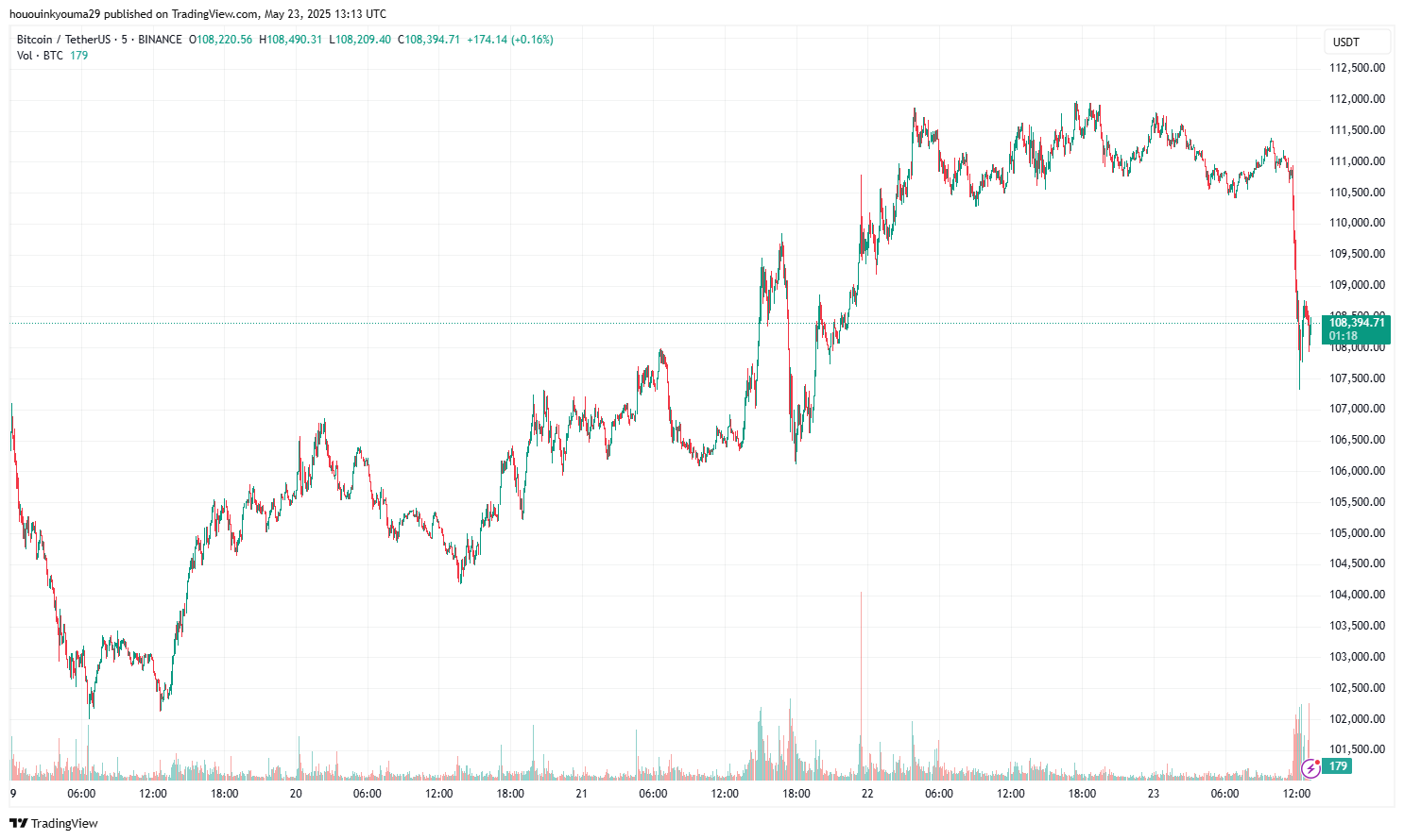 Bitcoin Price Chart