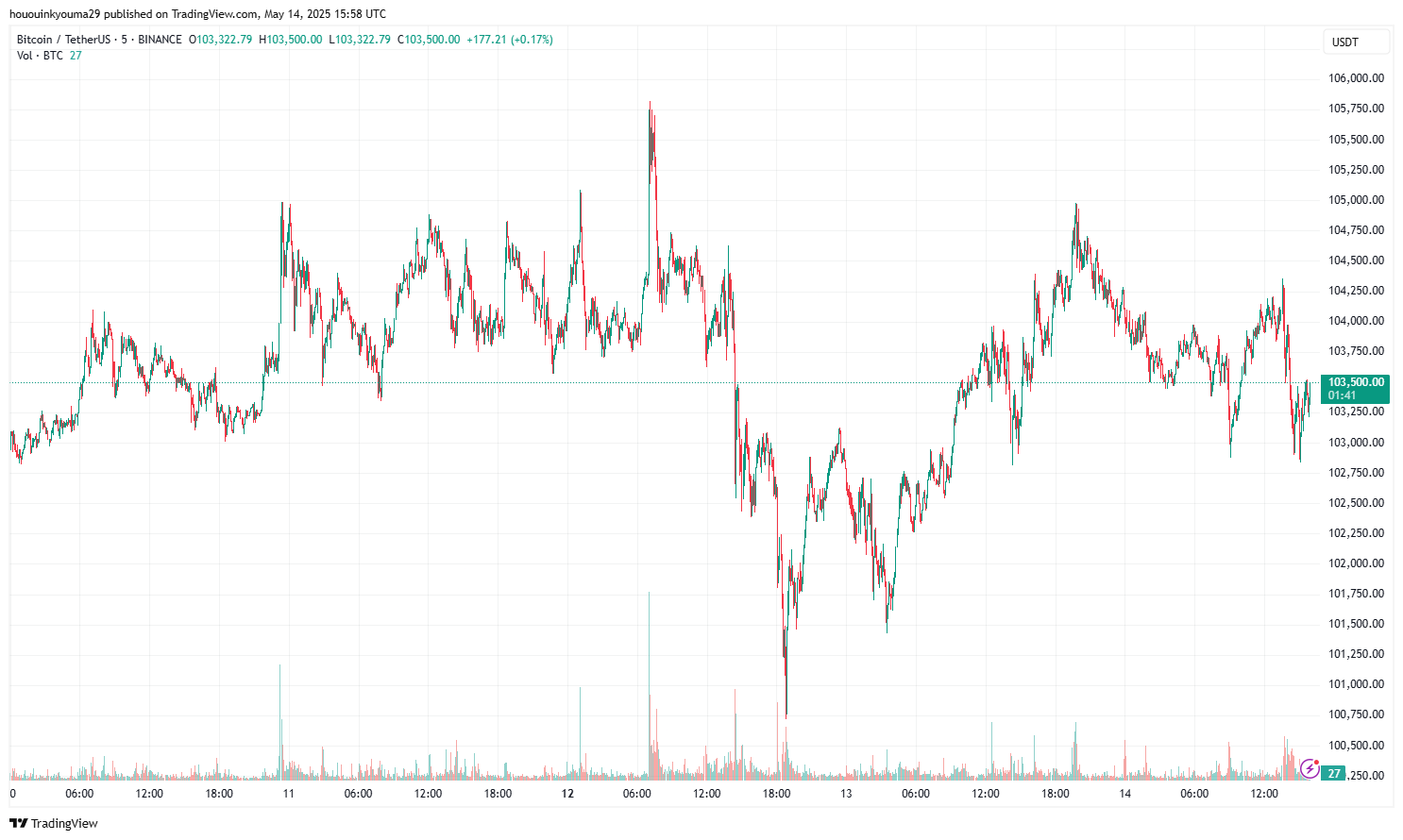 Bitcoin Price Chart