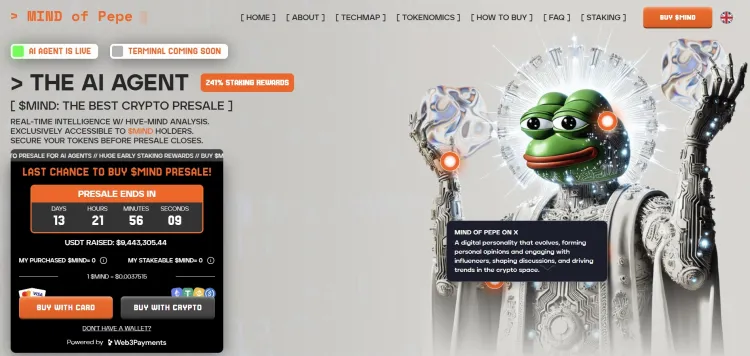 MIND of Pepe ($MIND) presale