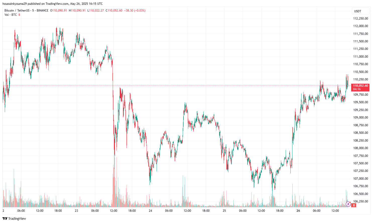 Bitcoin Price Chart