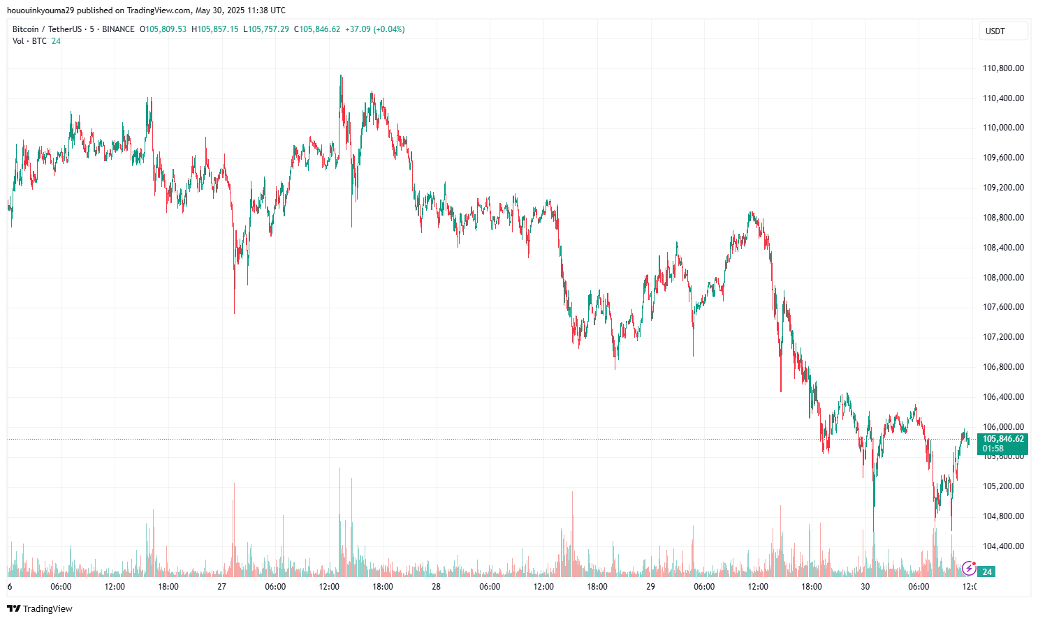 Bitcoin Price Chart