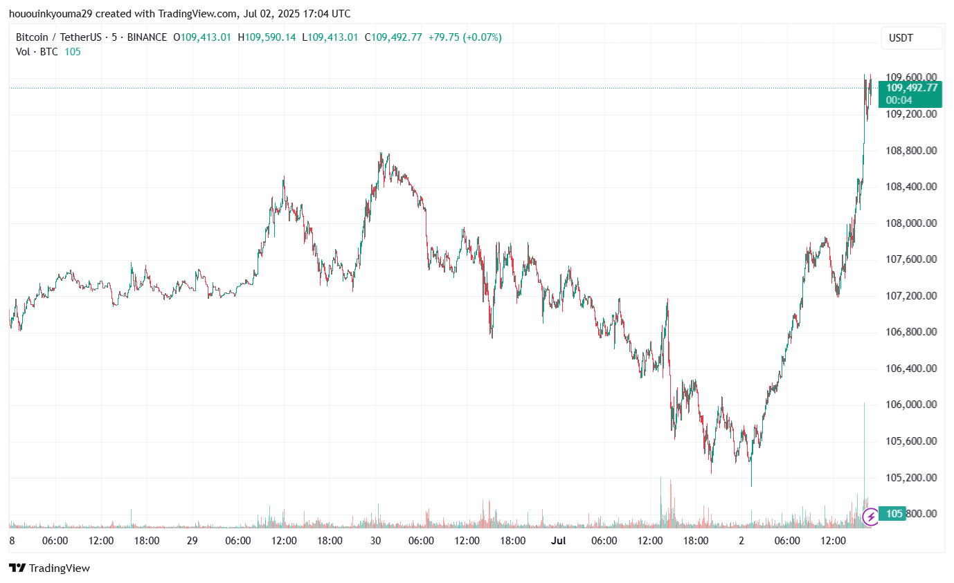 Bitcoin Price Chart