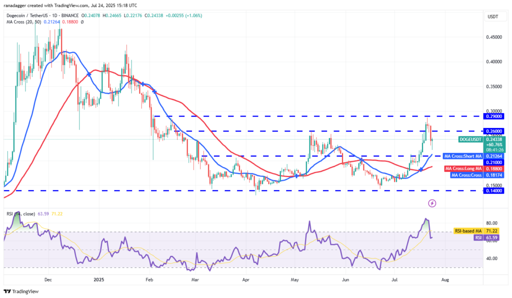 Dogecoin Price Chart | Source: TradingView
