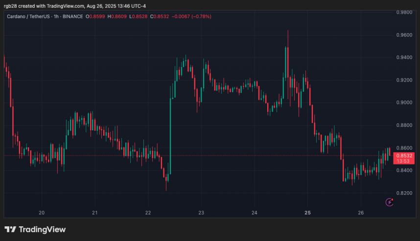 Торговля Cardano