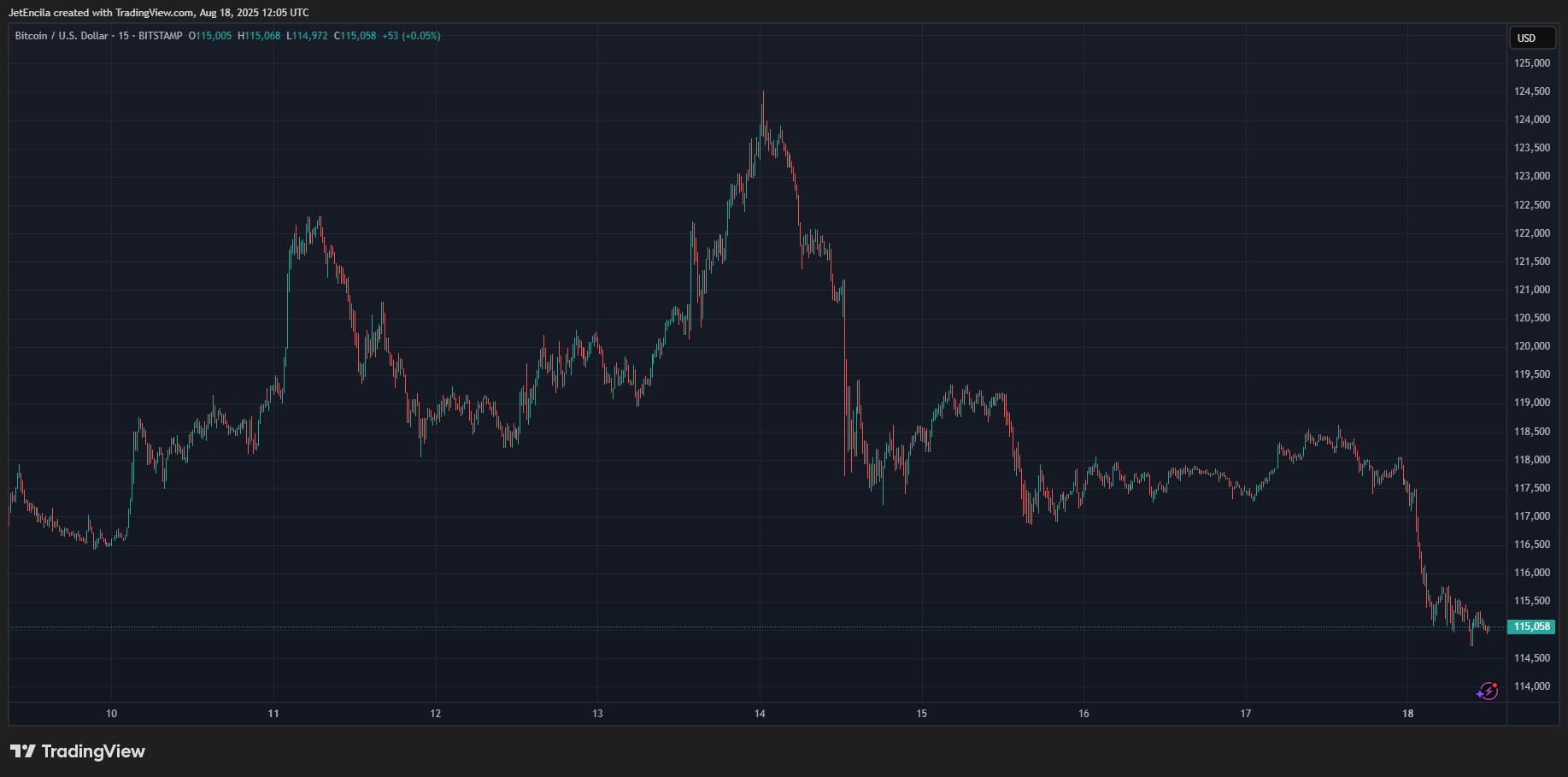 Bitcoin Performance Chart