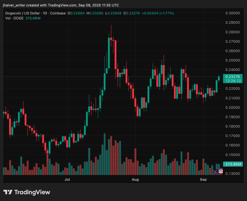 Dogecoin DOGE Chart