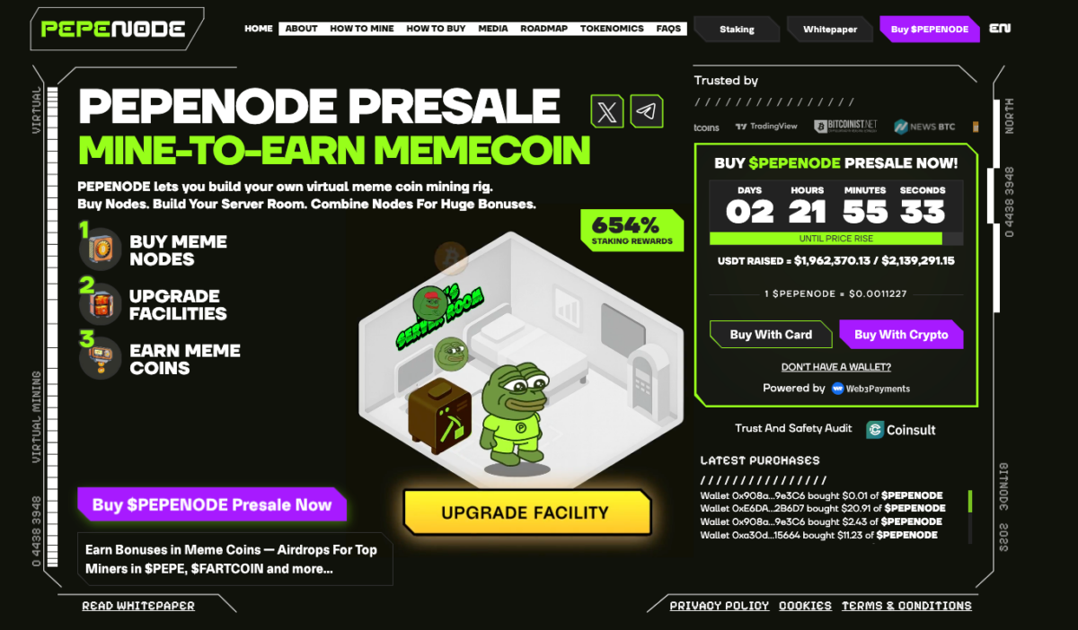 Пресейл Pepe Node