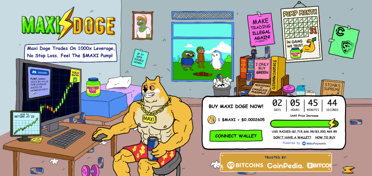 Предпродажа Maxi Doge