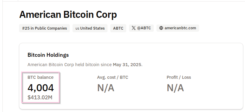 American Bitcoin Image