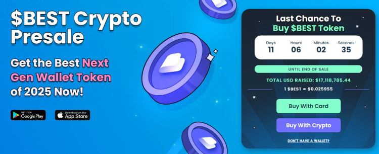 $BEST presale numbers.