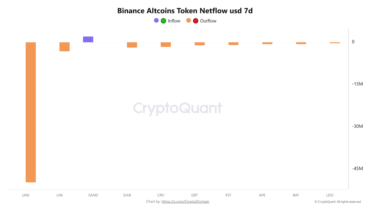 Binance Altcoin Token Netflow usd | Source: CryptoQuant