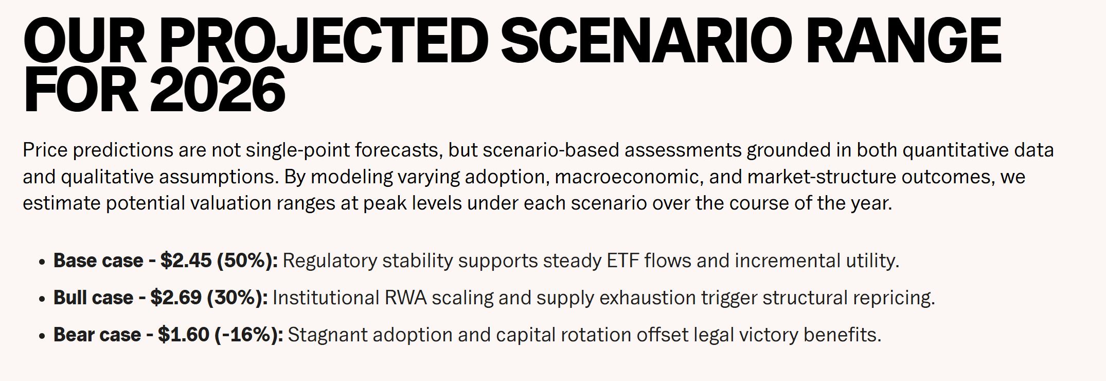 XRP price predictions 2026 by 21Shares