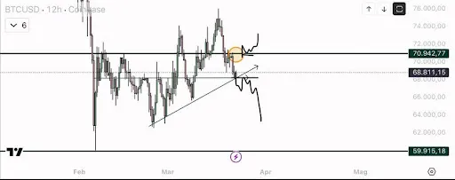 Bitcoin chart from EliZ