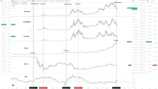 Bitcoin chart from Sykodelic