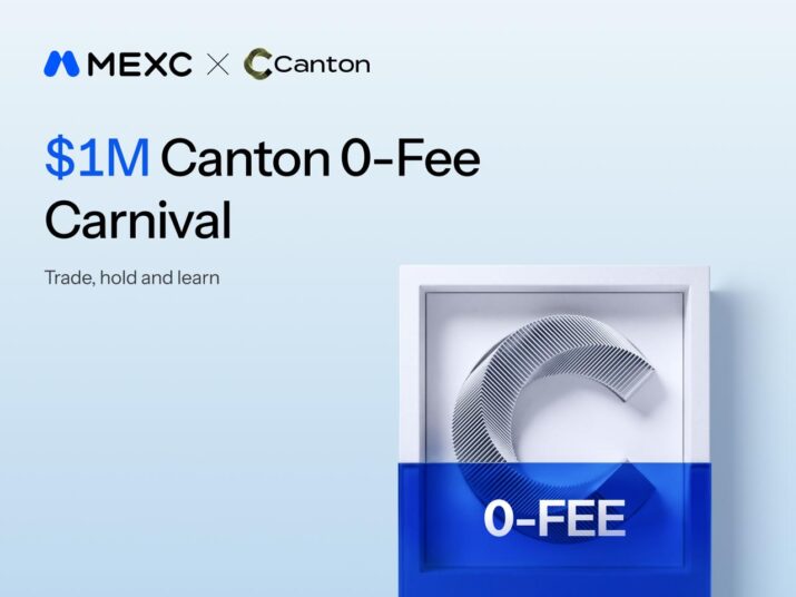 MEXC launches 0-fee Canton Coin spot and futures trading, $1M prize pool