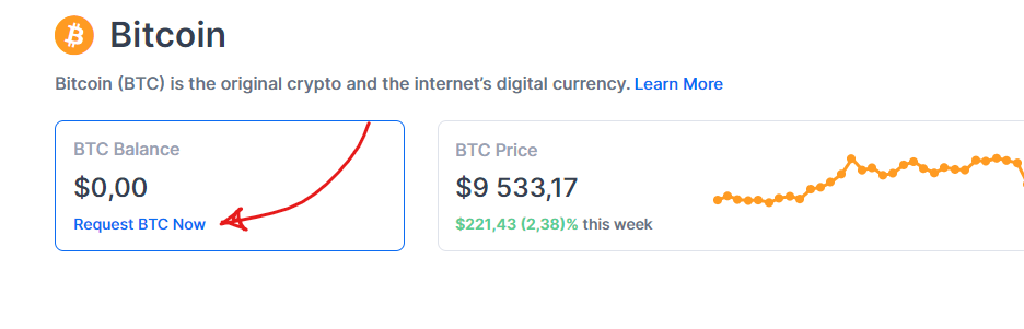 получение биткоин кошелька